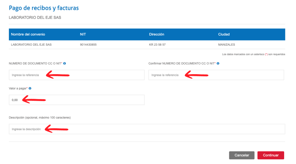 tutorial cc pagos